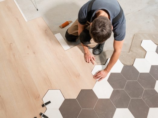 Flooring installation services in Juneau